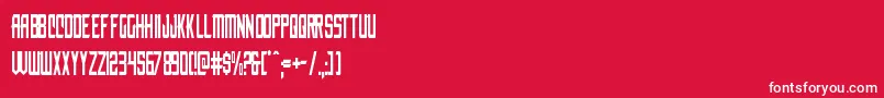 Więcej informacji o czcionce nemenforcercond Czcionka nemenforcercond – białe czcionki na czerwonym tle