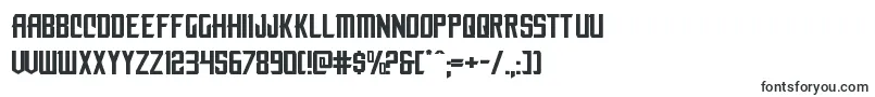 Шрифт nemenforcerexp – шрифты с обводкой
