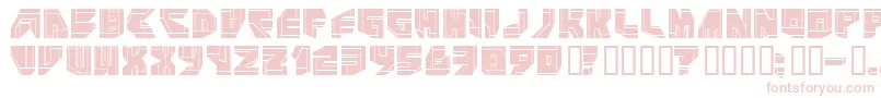 NEO P    Font – Pink Fonts on White Background
