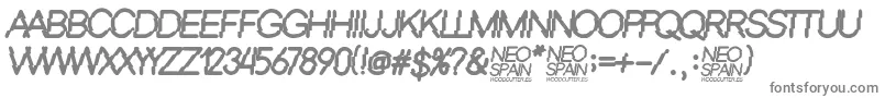 Neo Spain Font – Gray Fonts