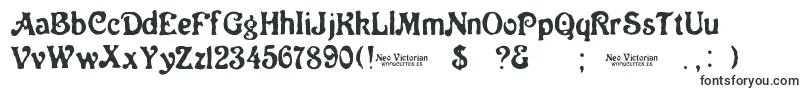 Шрифт Neo Victorian – ретро шрифты