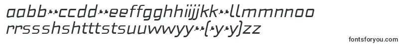 NeoFobia Italic Font – Hausa Fonts