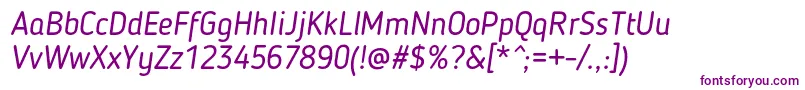 BloggerSansItalic Font – Purple Fonts