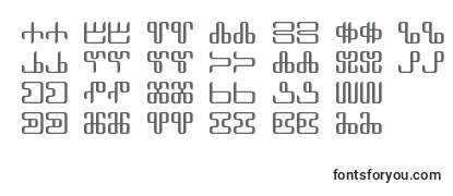 Review of the Neoglagolitic Alpha Font