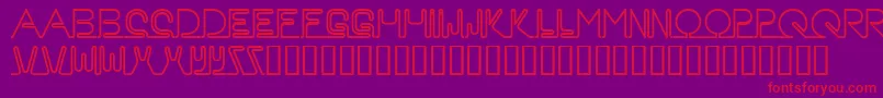 NEON     Font – Red Fonts on Purple Background