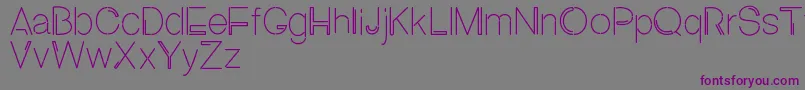 NEON ABSOLUTE SANS1 Font – Purple Fonts on Gray Background