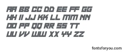 Neon Overdrive Italic Font