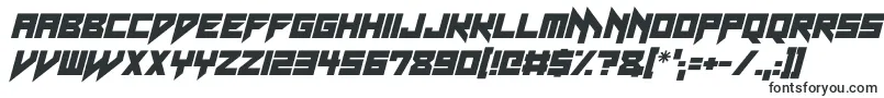 Neon Vampire Italic-fontti – täydet fontit