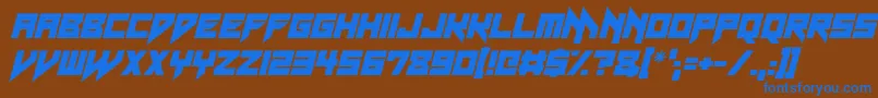Más sobre la fuente Neon Vampire Italic fuente Neon Vampire Italic – Fuentes Azules Sobre Fondo Marrón