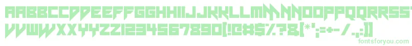 Neon Vampire Font – Green Fonts