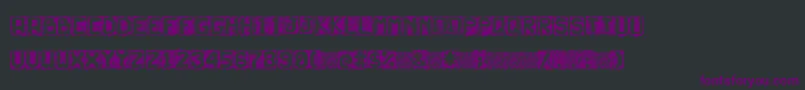 Neturality Font – Purple Fonts on Black Background