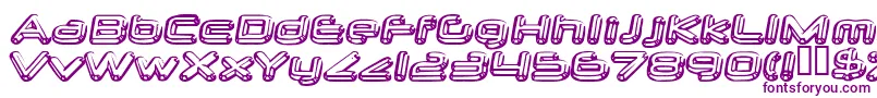 neurochrome-fontti – violetit fontit valkoisella taustalla