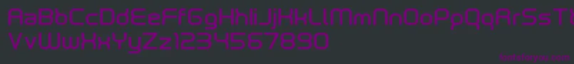 neutrond Font – Purple Fonts on Black Background
