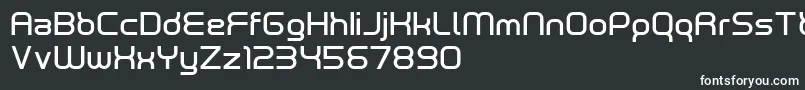 neutrond Font – White Fonts on Black Background