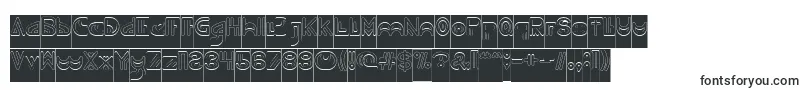 NEVER ENDING MAZE Hollow Inverse Font – Fonts for Windows