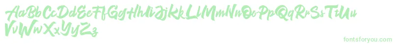 NeverEnding Free Version Font – Green Fonts
