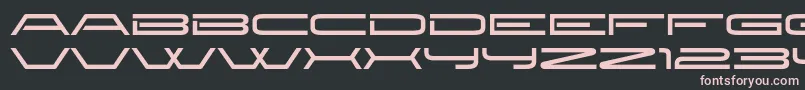 new brilliant Font – Pink Fonts on Black Background