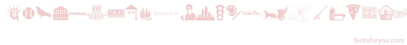 New York , New York 1 Font – Pink Fonts