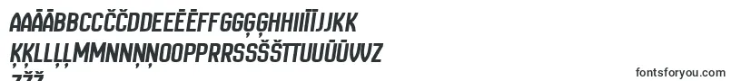 NewAmsterdam Italic-fontti – latvian fontit