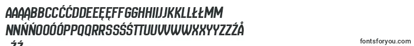Fonte NewAmsterdam Italic – fontes polonesas