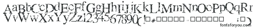 Шрифт NEWCRACK – шрифты для Adobe Reader