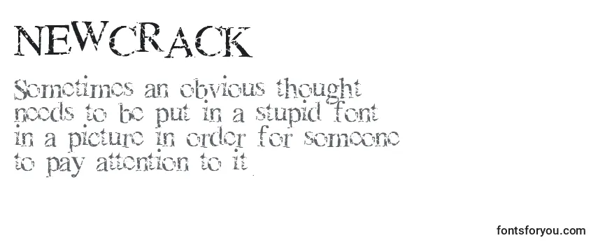 NEWCRACK Font