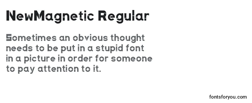 NewMagnetic Regular Font