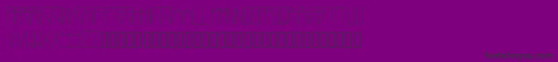 NewWorld Font – Black Fonts on Purple Background