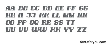 Überblick über die Schriftart NewYorkers Italic