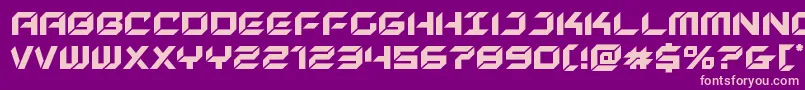 Шрифт newyorkescape – розовые шрифты на фиолетовом фоне