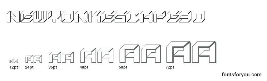 Newyorkescape3d (135546) Font Sizes
