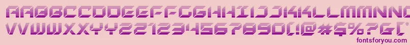 newyorkescapegrad Font – Purple Fonts on Pink Background