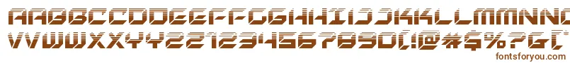 newyorkescapehalf-fontti – ruskeat fontit valkoisella taustalla