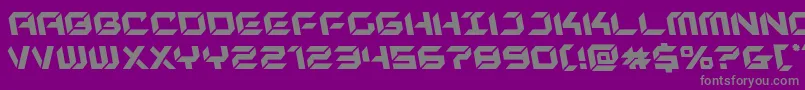 Шрифт newyorkescapeleft – серые шрифты на фиолетовом фоне