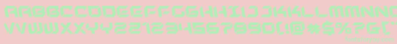 newyorkescapeleft Font – Green Fonts on Pink Background