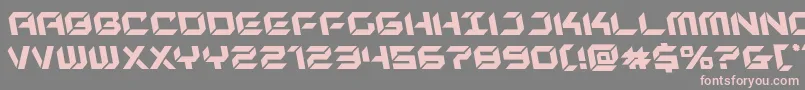 fuente newyorkescapeleft – Fuentes Rosadas Sobre Fondo Gris