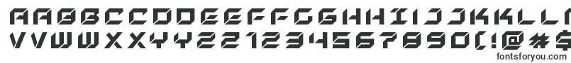 Шрифт newyorkescapetitle – объёмные шрифты