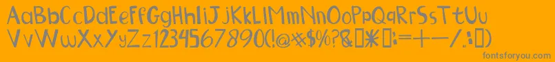 Weitere Informationen zur NGOBET-Schriftart NGOBET-Schriftart – Graue Schriften auf orangefarbenem Hintergrund