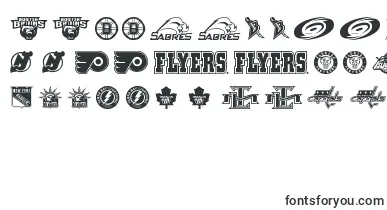 NHL EAST font – Fonts For Logos