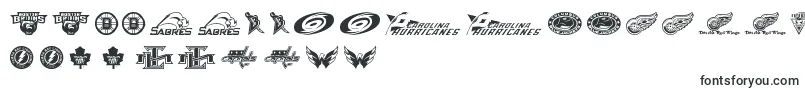 fuente NHL EAST – Fuentes para logotipos
