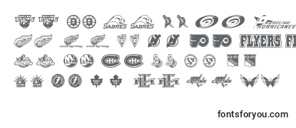 Обзор шрифта NHL EAST