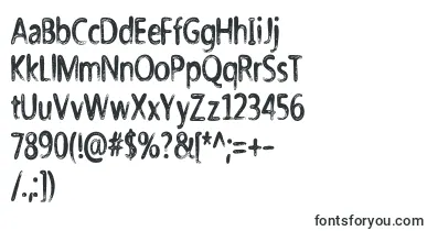 Nicholazzo font – eroded Fonts