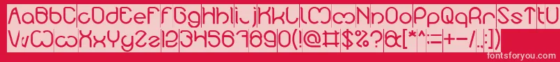 More about Nicole Inverse Font Nicole Inverse Font – Pink Fonts on Red Background