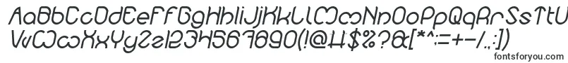 フォントNicole Italic – OTFフォント