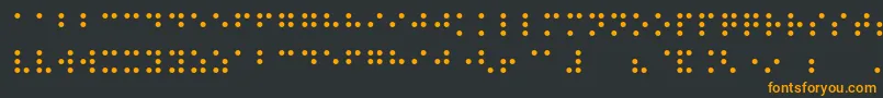 Más sobre la fuente Night Braille fuente Night Braille – Fuentes Naranjas Sobre Fondo Negro