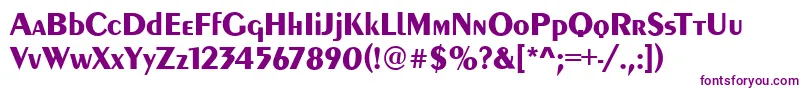 PeoriaBold Font – Purple Fonts