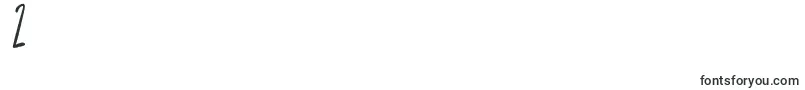 NikoFont Up-Schriftart – Schriften für die Ziffer 2
