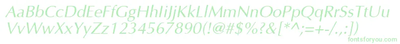 Ft5iItalic Font – Green Fonts