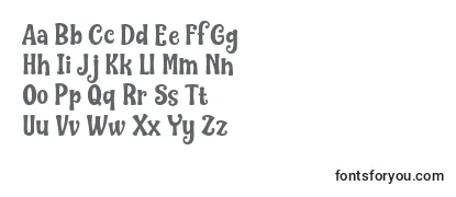 Schriftart Nilky  Miky by Keithzo 7NTypes