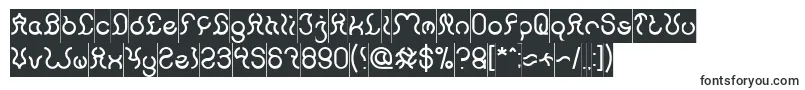 Nine Inverse-fontti – Fontit Microsoft Wordille